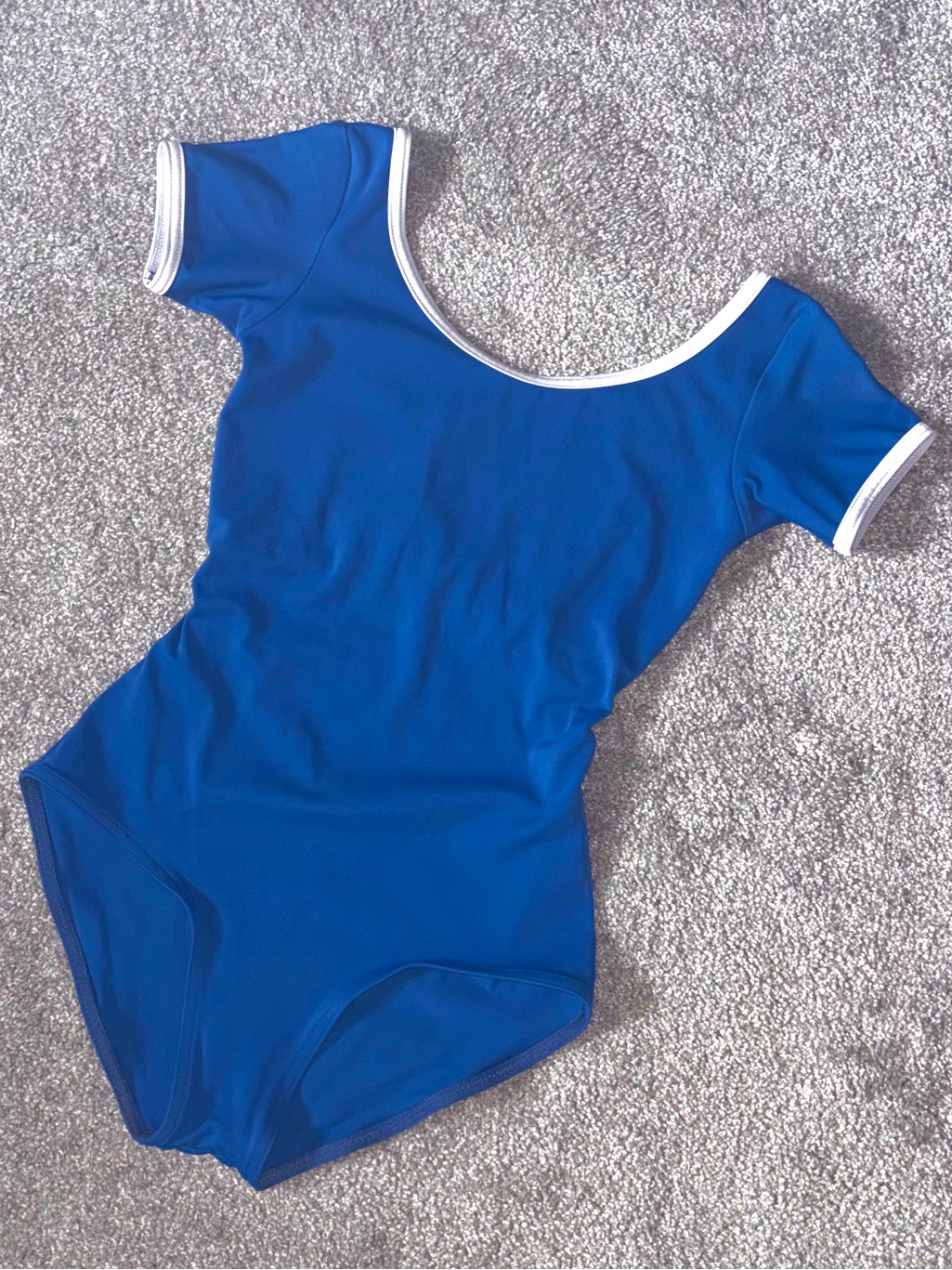 Yumiko Veronique Short Sleeve Leotard Size Small